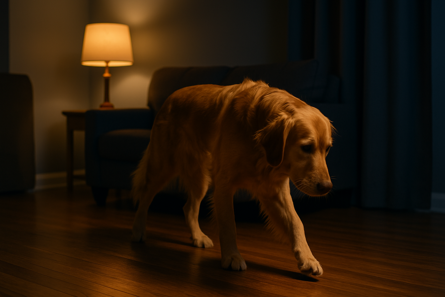 5 Natural Ways to Calm an Anxious Dog at Night (No Sedatives Needed)